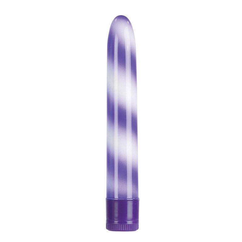 Candy Cane 6 Inch Waterproof Vibrator by California Exotics - - 2