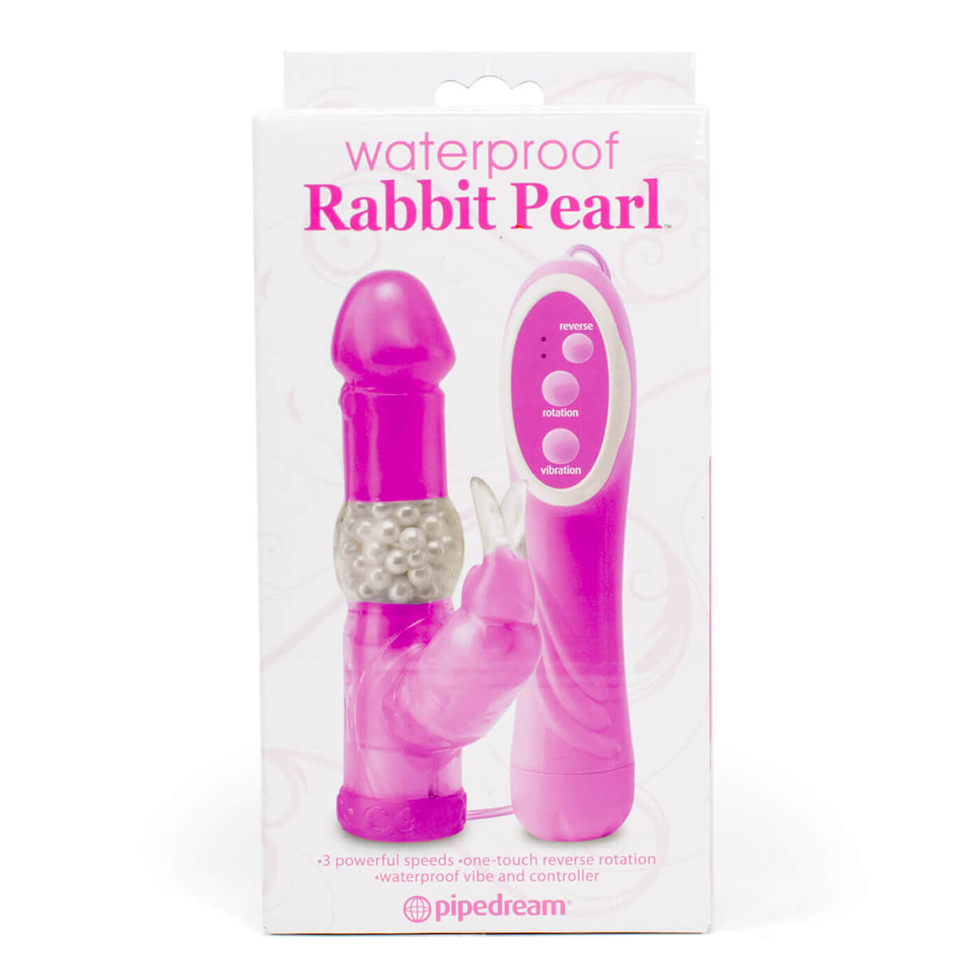 Classic Remote Control Waterproof Rabbit Pearl Vibrator