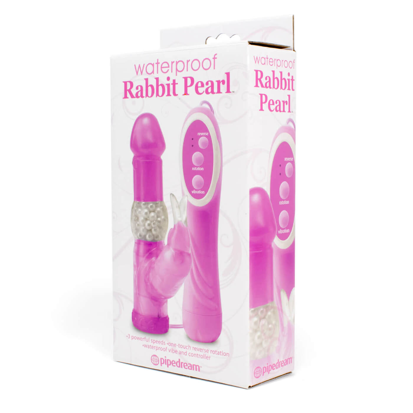 Classic Remote Control Waterproof Rabbit Pearl Vibrator