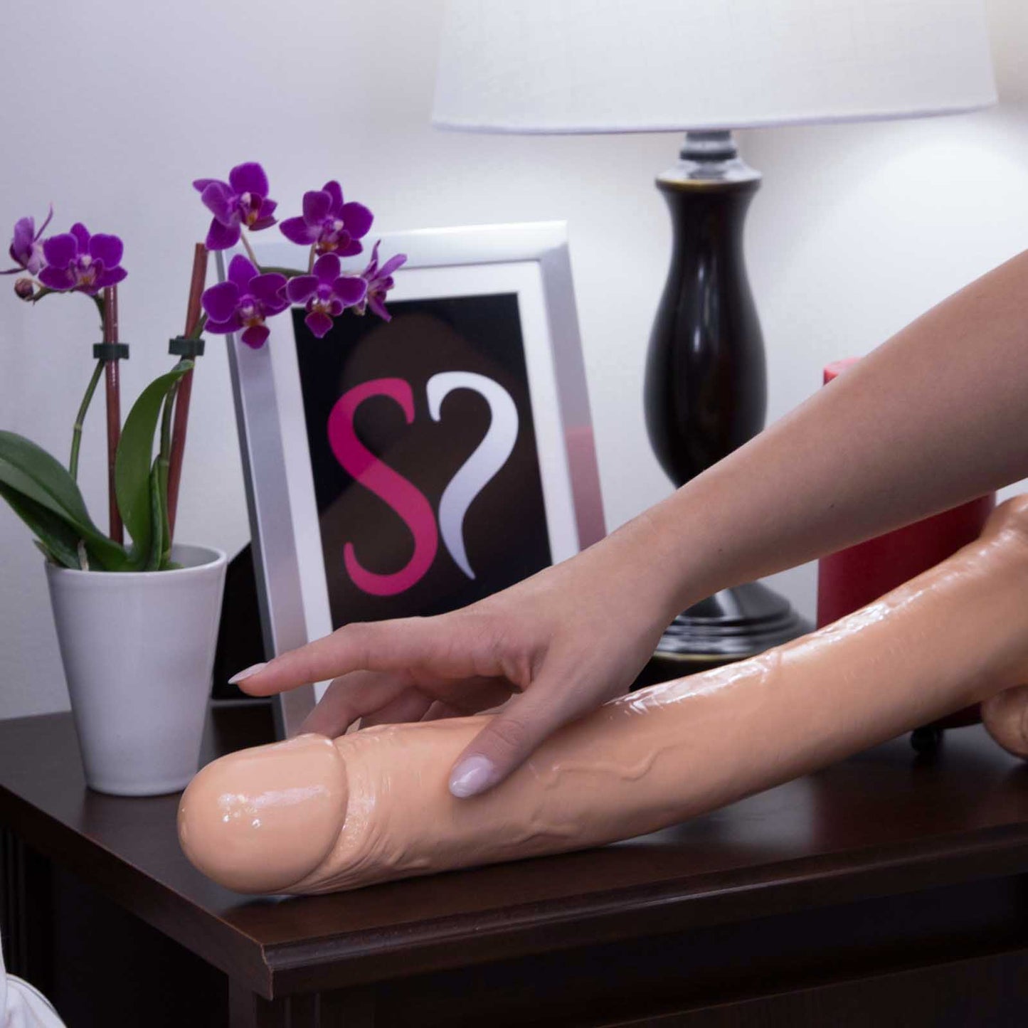 Cloud 9 Extreme Delightful Dong Suction Cup 16 Inches Realistic Dildo