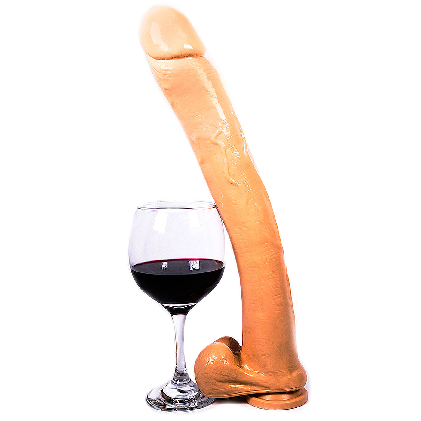 Cloud 9 Extreme Delightful Dong Suction Cup 16 Inches Realistic Dildo