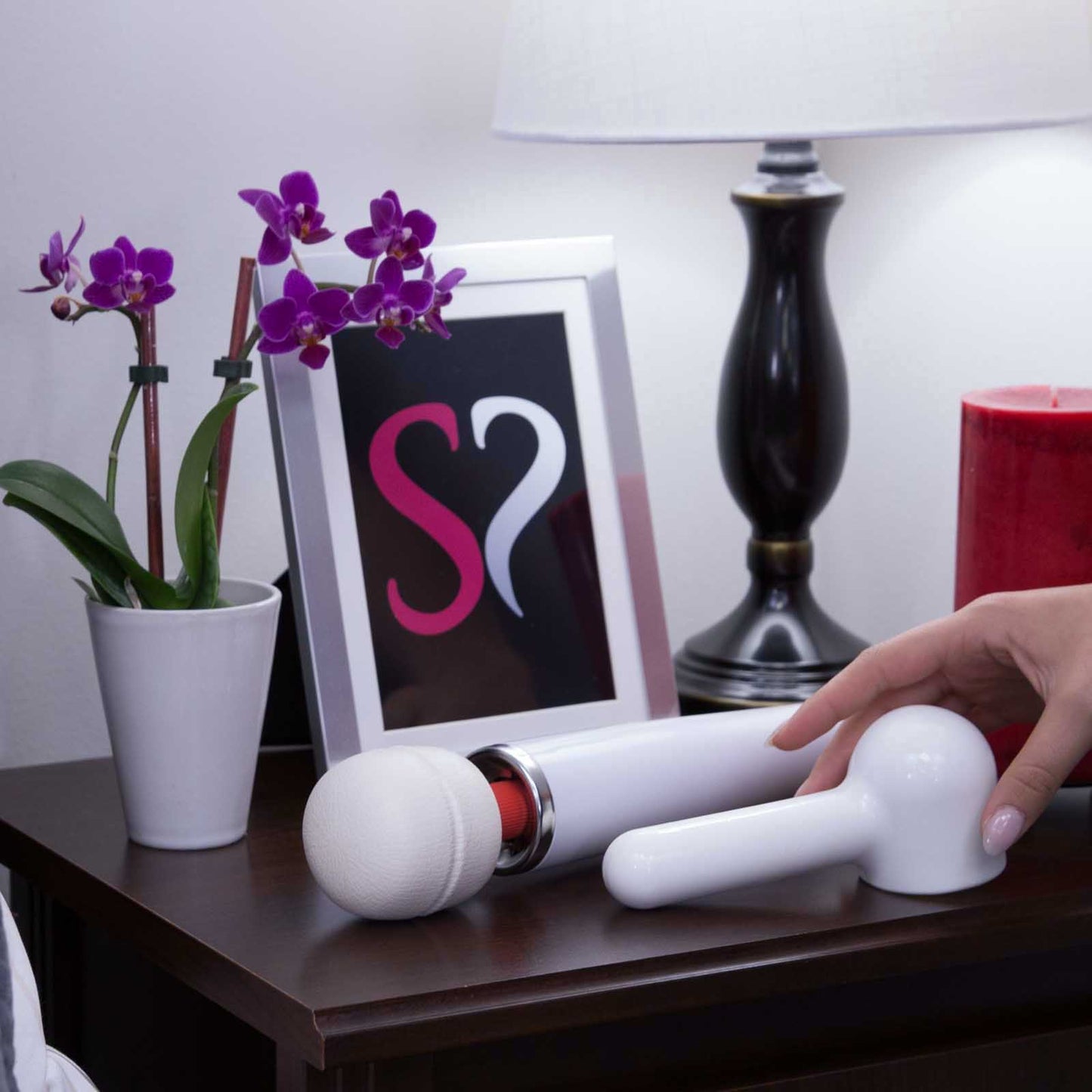 Cloud 9 Full Size Pleasure Straight Wand Attachment Soft Flexible Sex Toy Accessory