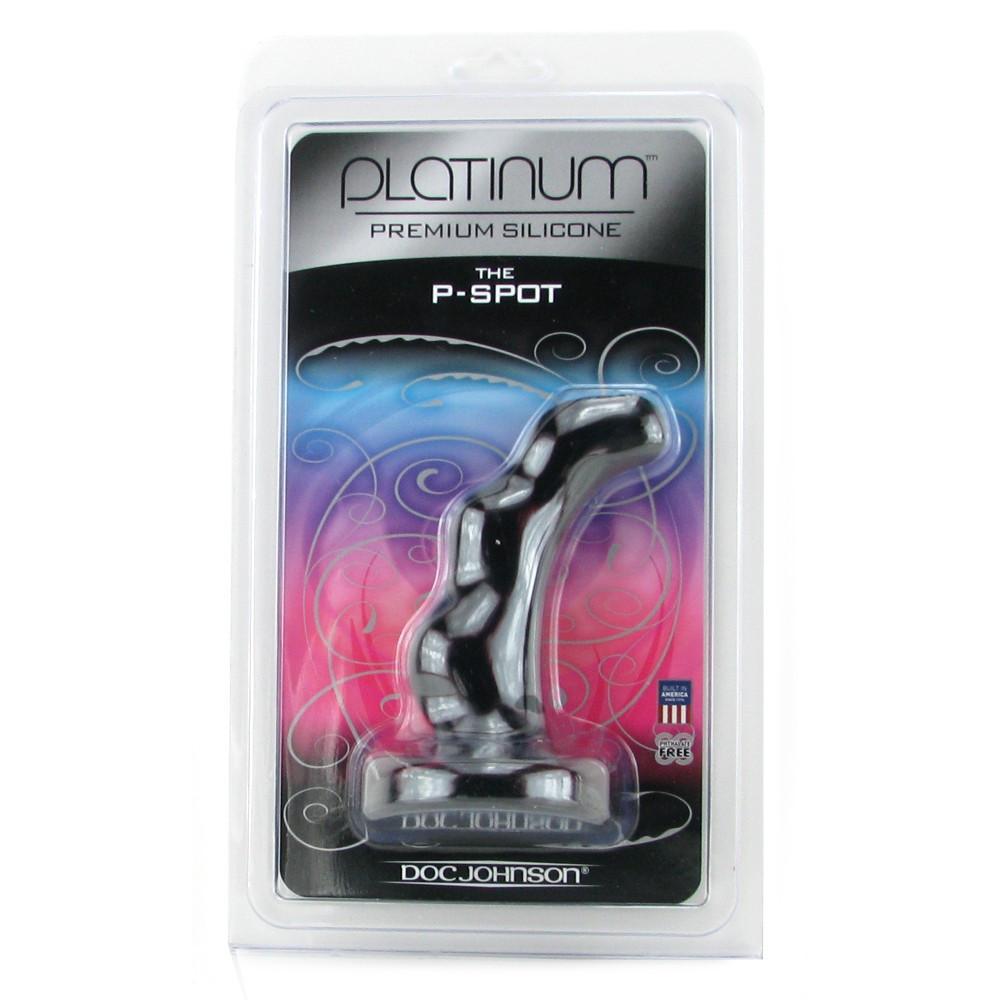Doc Johnson Platinum Silicone P-Spot Massager by Doc Johnson - - 6