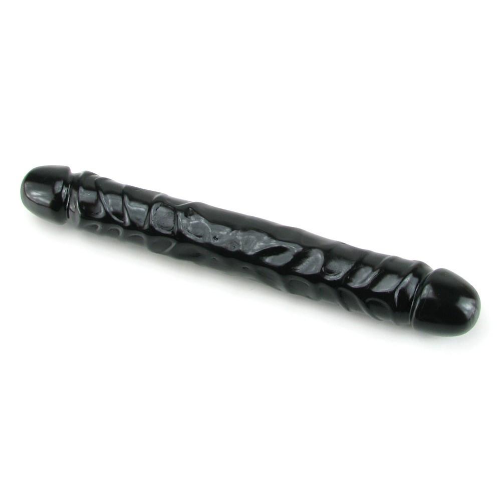 Doc Johnson Jr. Double Header 12 Inch Black Bender Dildo by Doc Johnson - - 4