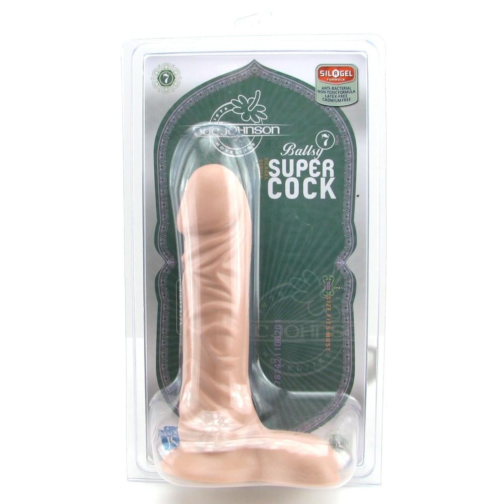 Doc Johnson Ballsy Supercock 7 Inch Dildo by Doc Johnson - - 5