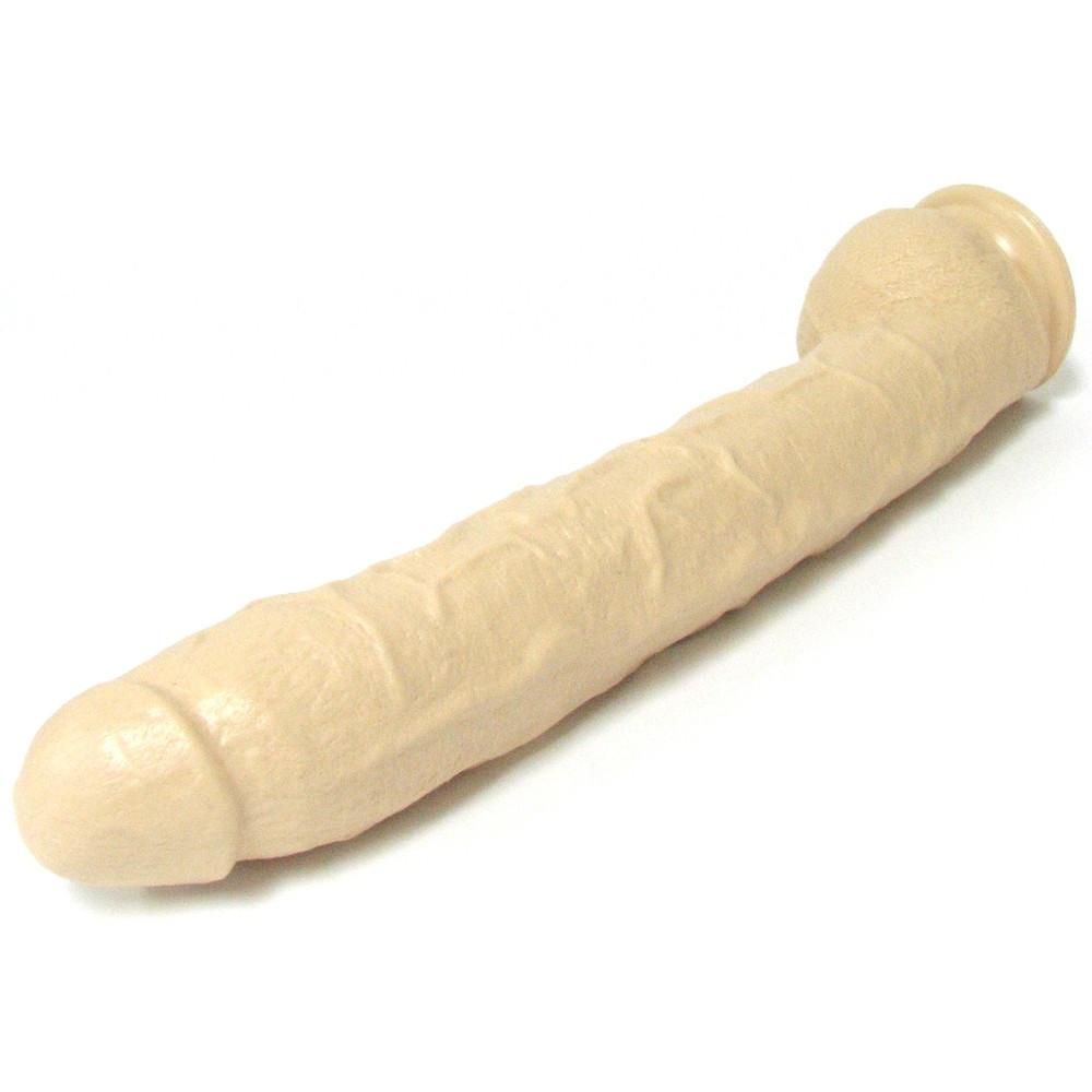 Dick Rambone White Realistic Large Cock in White by Doc Johnson - - 3