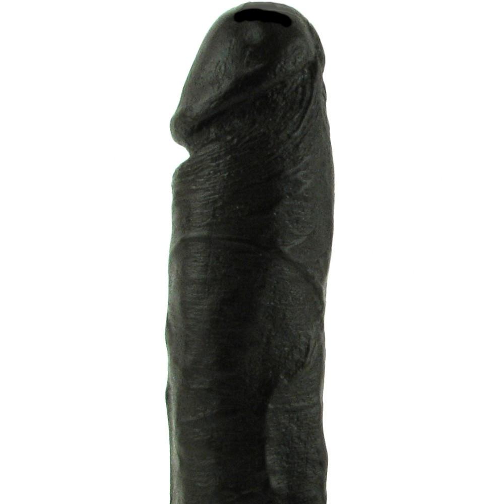 Realistic Cock 8 Inch in Black by Doc Johnson - - 2