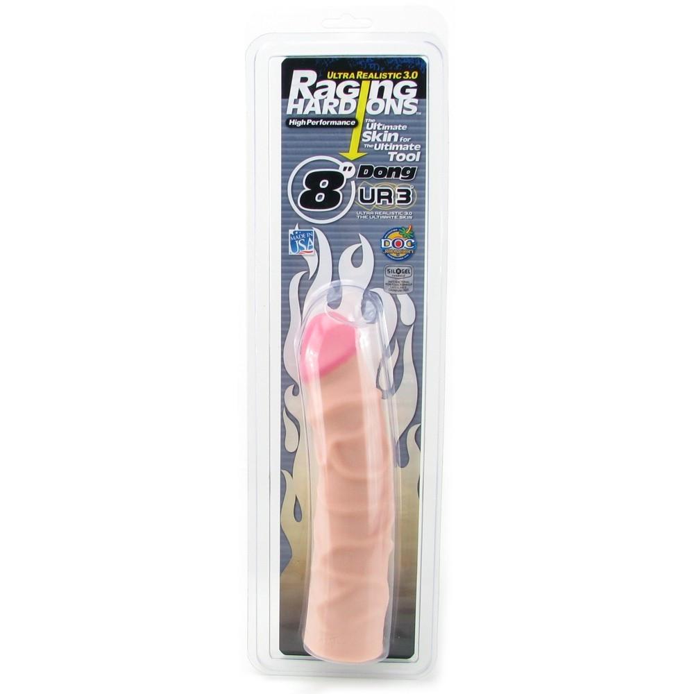Doc Johnson Raging Hard-Ons 8 Inch UR3 Dildo by Doc Johnson - - 5