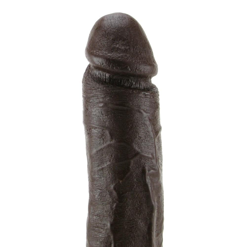 Vac-U-Lock 8 Inch Realistic Cock in Black by Doc Johnson - - 2