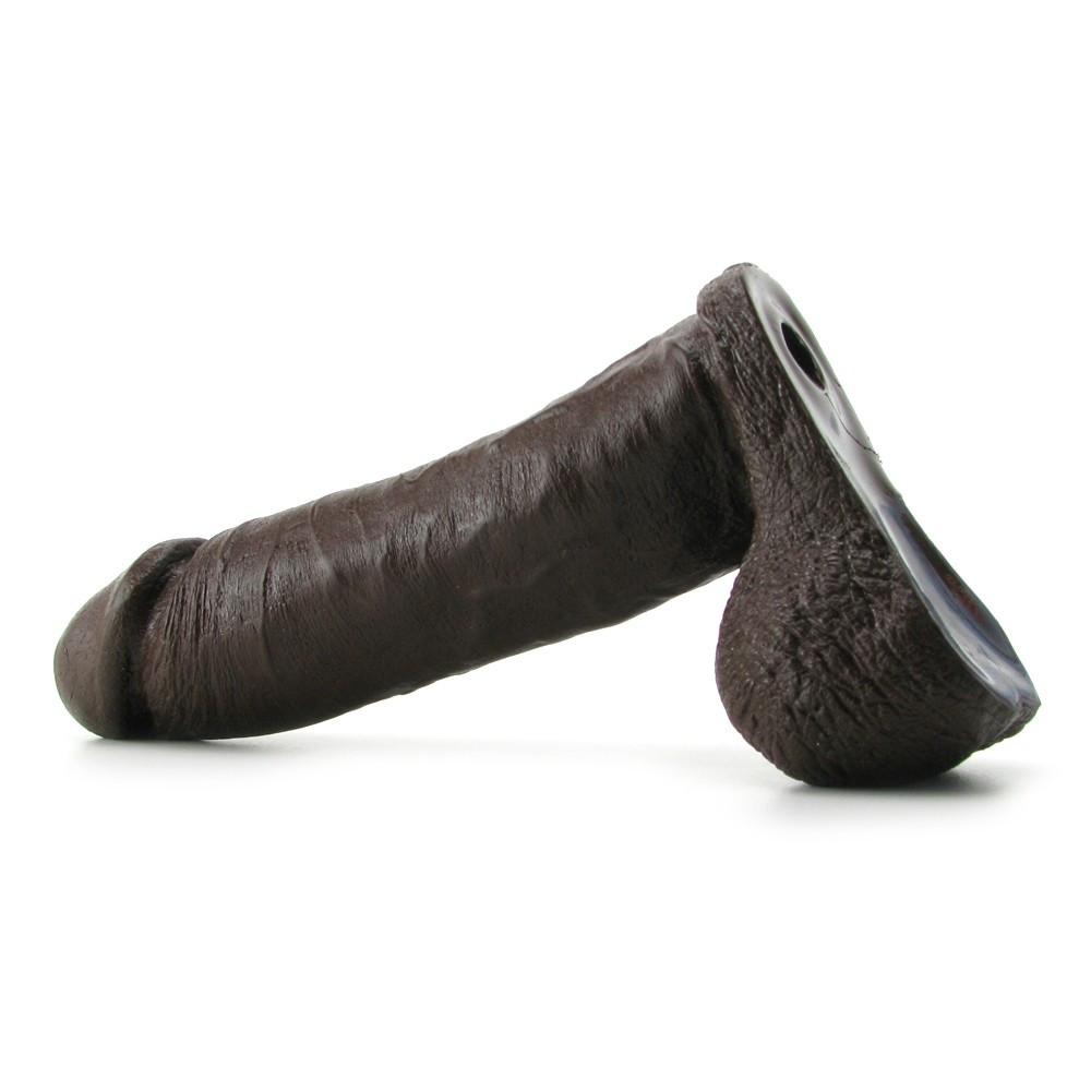 Vac-U-Lock 8 Inch Realistic Cock in Black by Doc Johnson - - 3