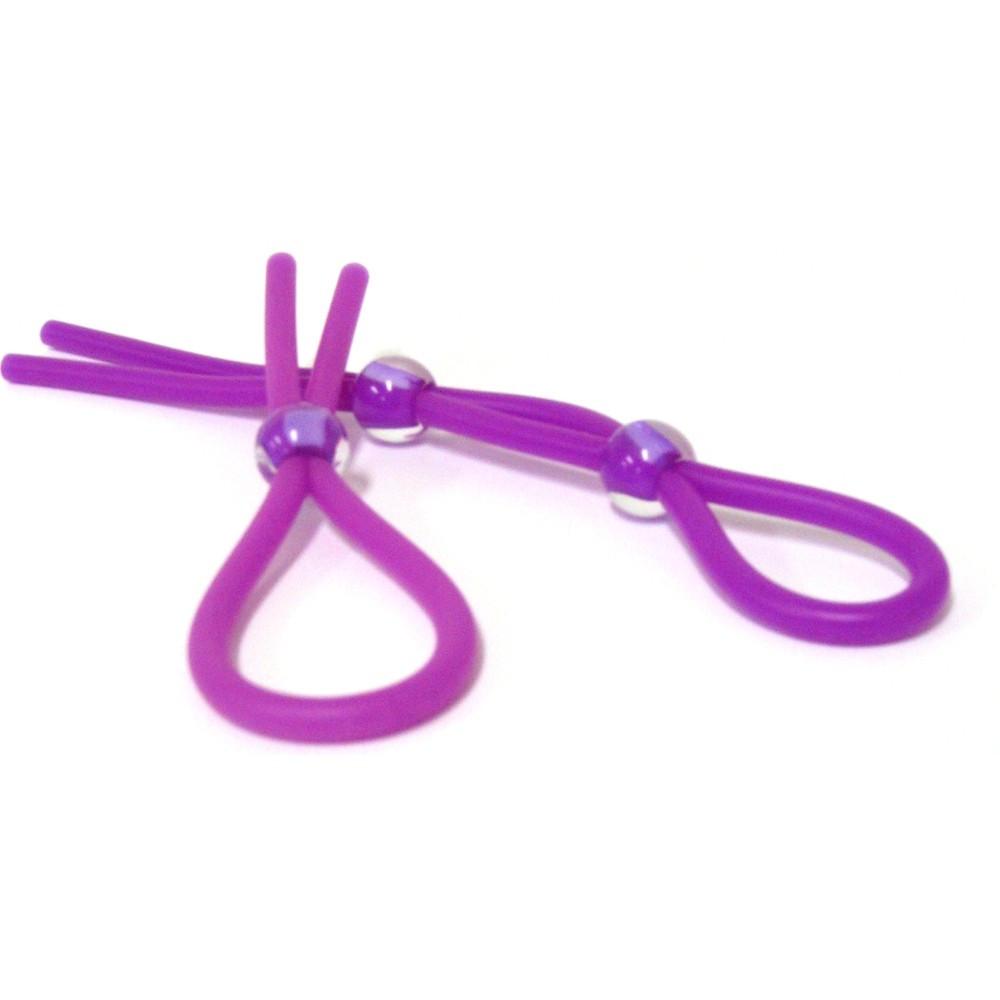 Doc Johnson Adjustable Silicone Cock Tie Set by  Doc Johnson -  - 1