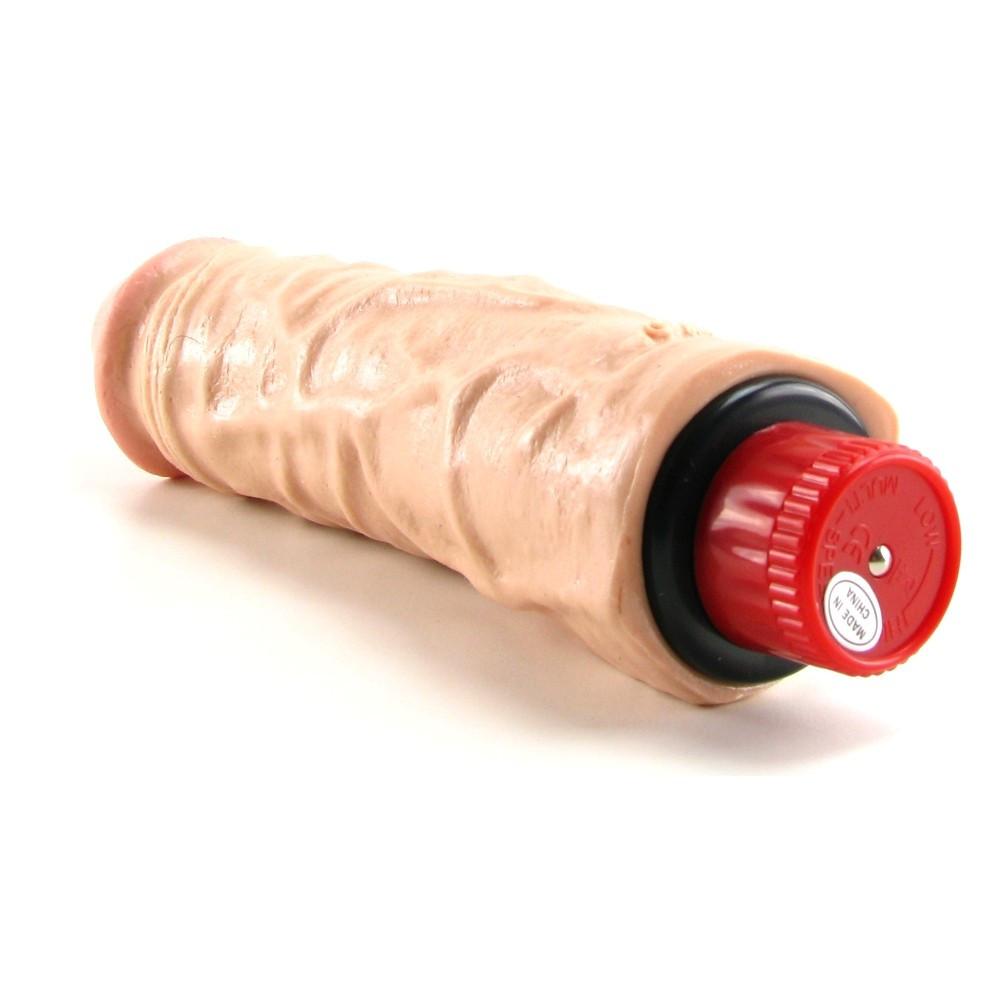 Heavy Vein Thick Vibrating Dildo by Doc Johnson - - 5