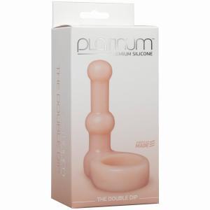 Doc Johnson Platinum Silicone The Double Dip Dual Cockring