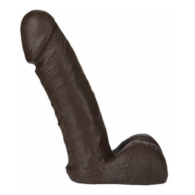 Vac-U-Lock 8 Inch Realistic Cock in Black