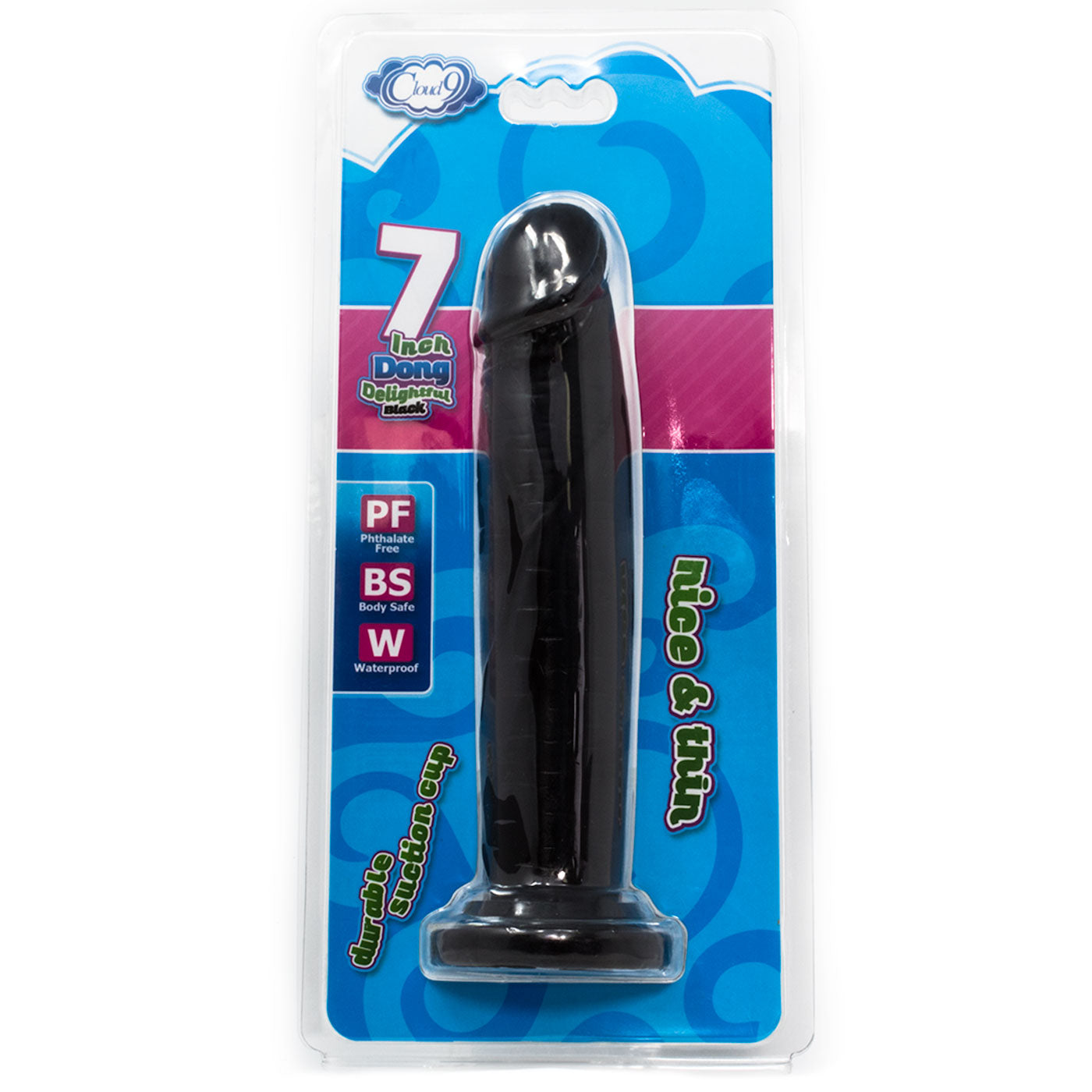 Cloud 9 Delightful Dong 7 Inch Realistic Suction Cup Anal Dildo