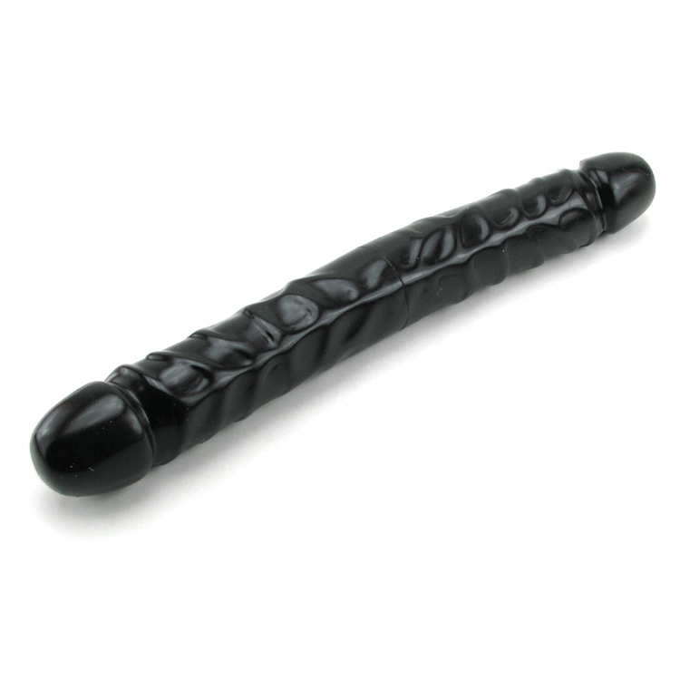 Doc Johnson Double 12 Inch Black Double Dildo by Doc Johnson - - 5