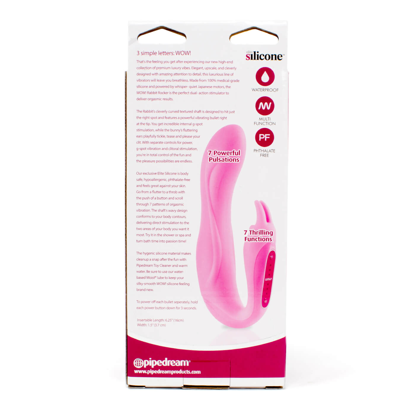Dual Action G-Spot & Clitoral Stimulating Rabbit Rocker Vibe