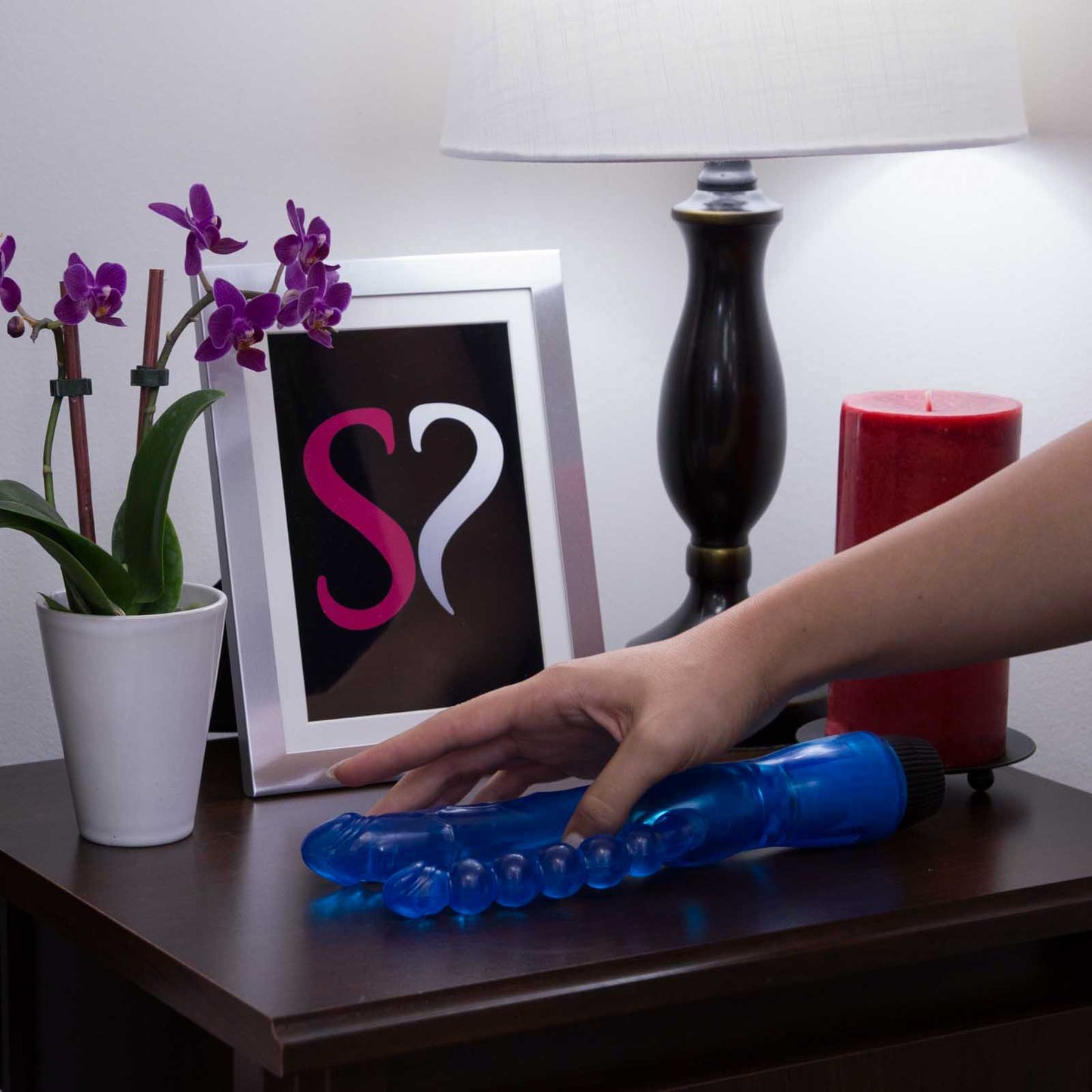 Dual Penetrator Realistic 5 Inch Vibrator Anal Bead Combo
