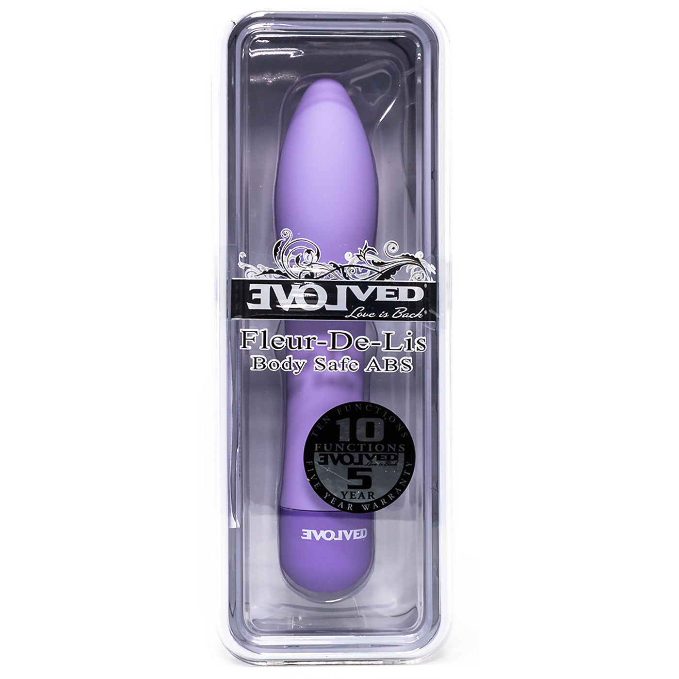 Fleur-De-Lis Seduction 3-Speed Waterproof Classic Vibrator