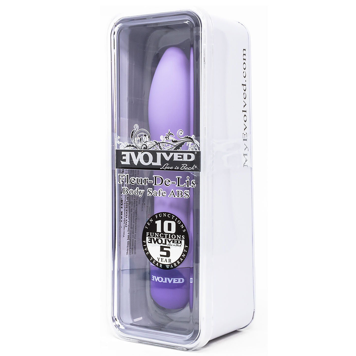 Fleur-De-Lis Seduction 3-Speed Waterproof Classic Vibrator
