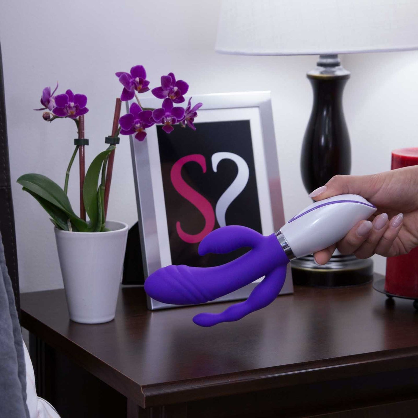 Disco Triple Play G-Spot Anal Clitoral USB Rechargeable Waterproof Vibrator