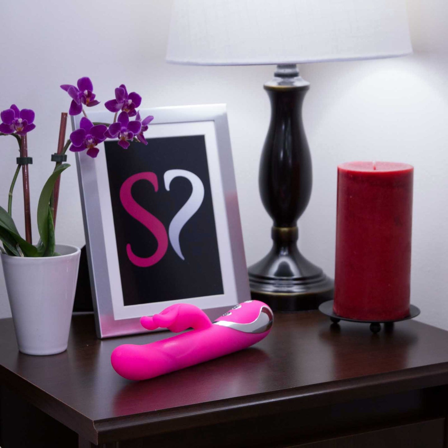 Evolved Novelties Pearly USB Rechargeable 5 Function Extra Quiet Rabbit Vibrator