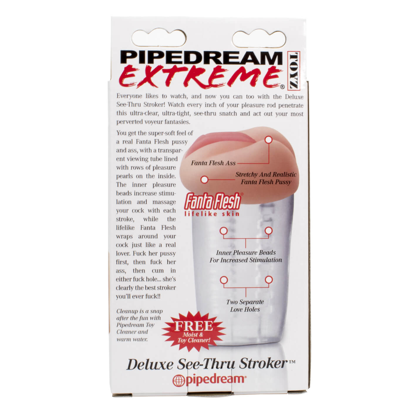 Extreme Deluxe See-Thru Stroker