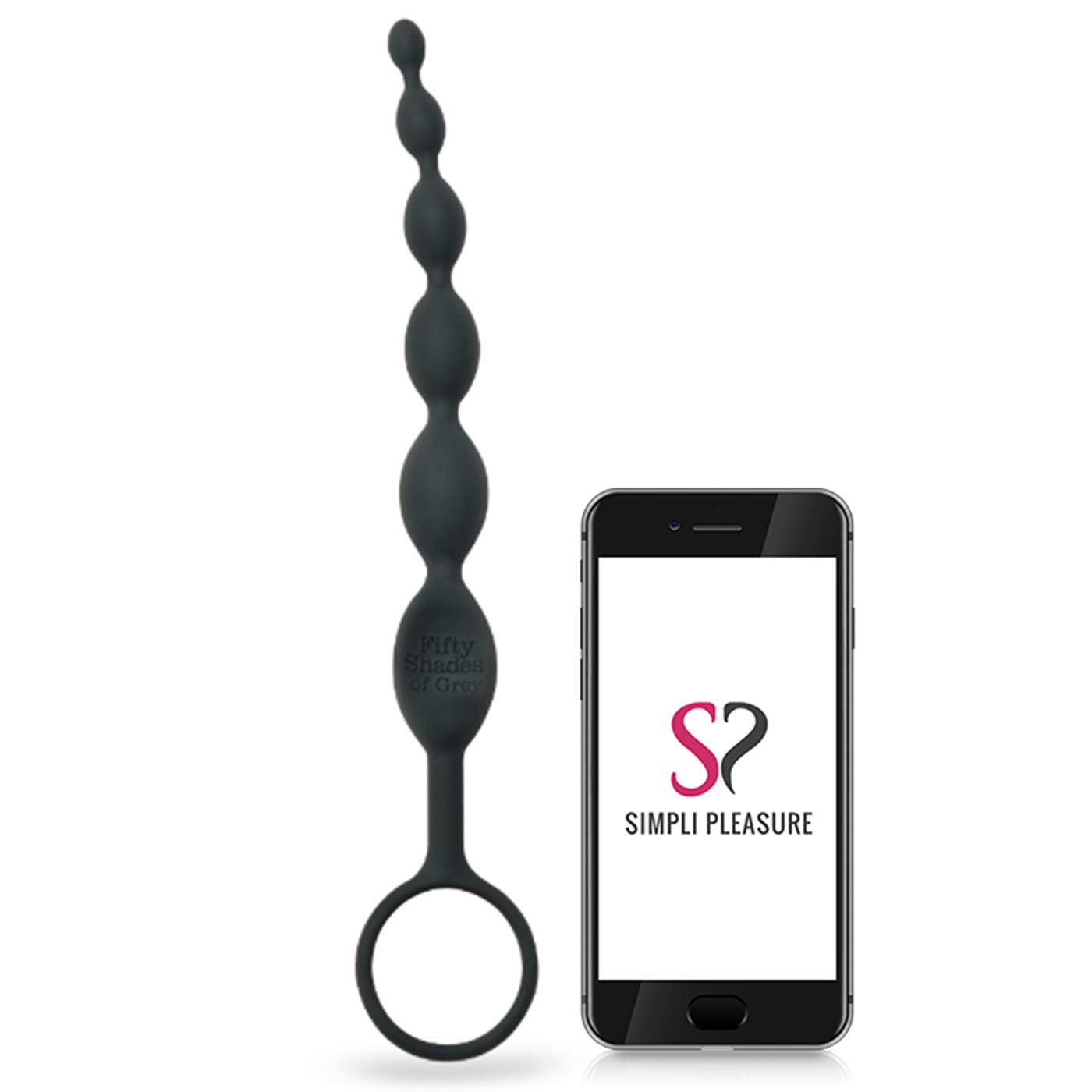 Fifty Shades of Grey Pleasure Intensified Silicone Anal Beads