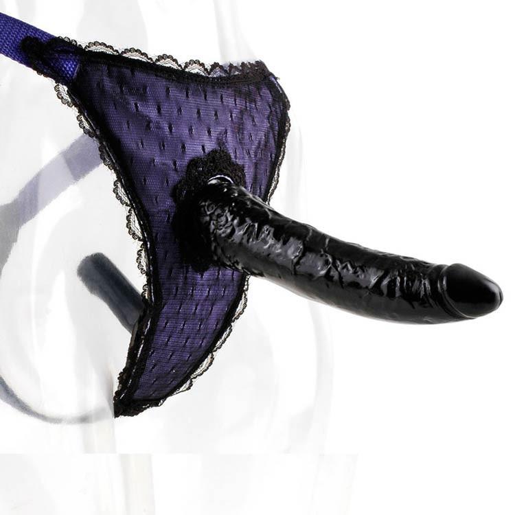 Fetish Fantasy 7 Inch Vibrating Strap On with Anal Probe by Pipedream - - 1