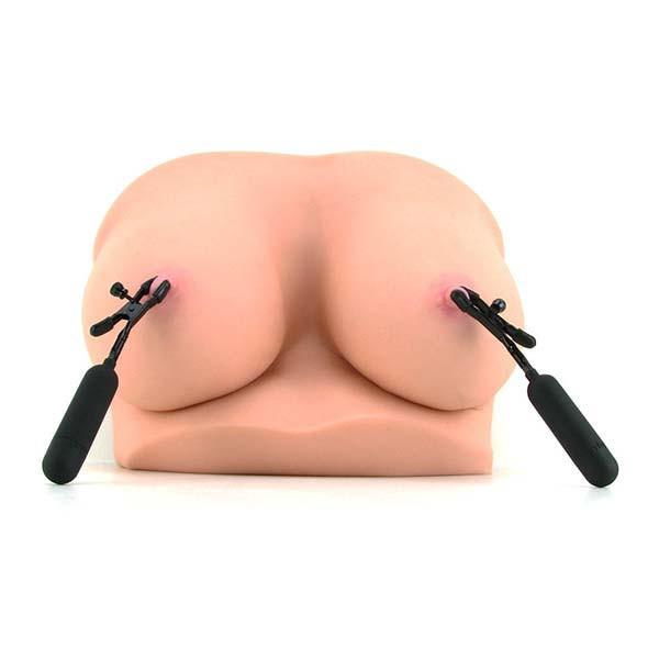 Cordless Vibrating Nipple Clamps by Pipedream - - 1