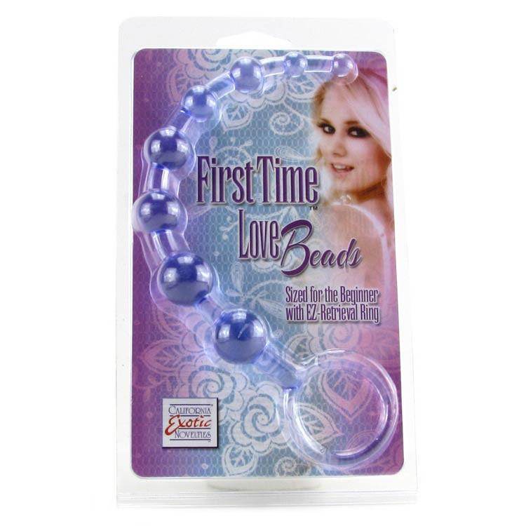 First Time Love Beginner Anal Beads by California Exotics - - 4