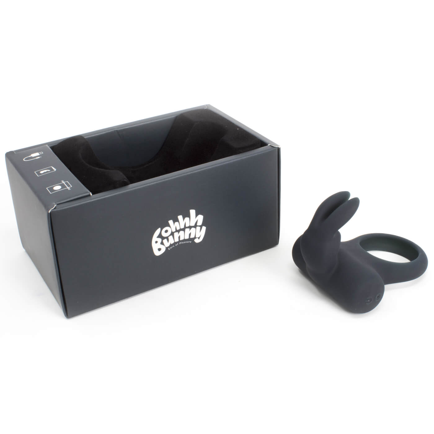 Vedo Frisky Bunny Extra Quiet 5 Function Powerful Vibrating Ring