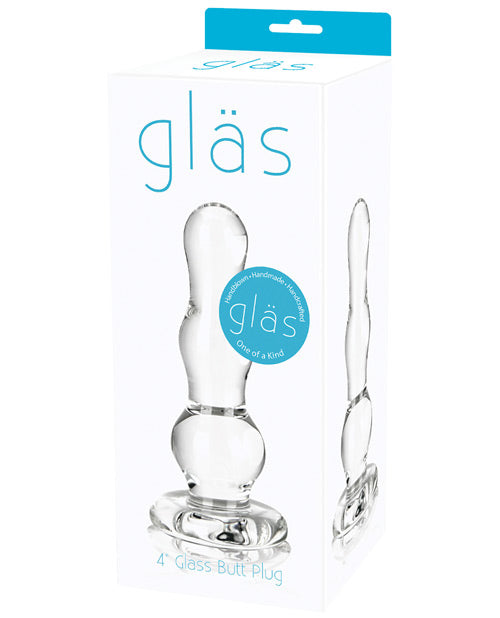 Glas 4" Butt Plug