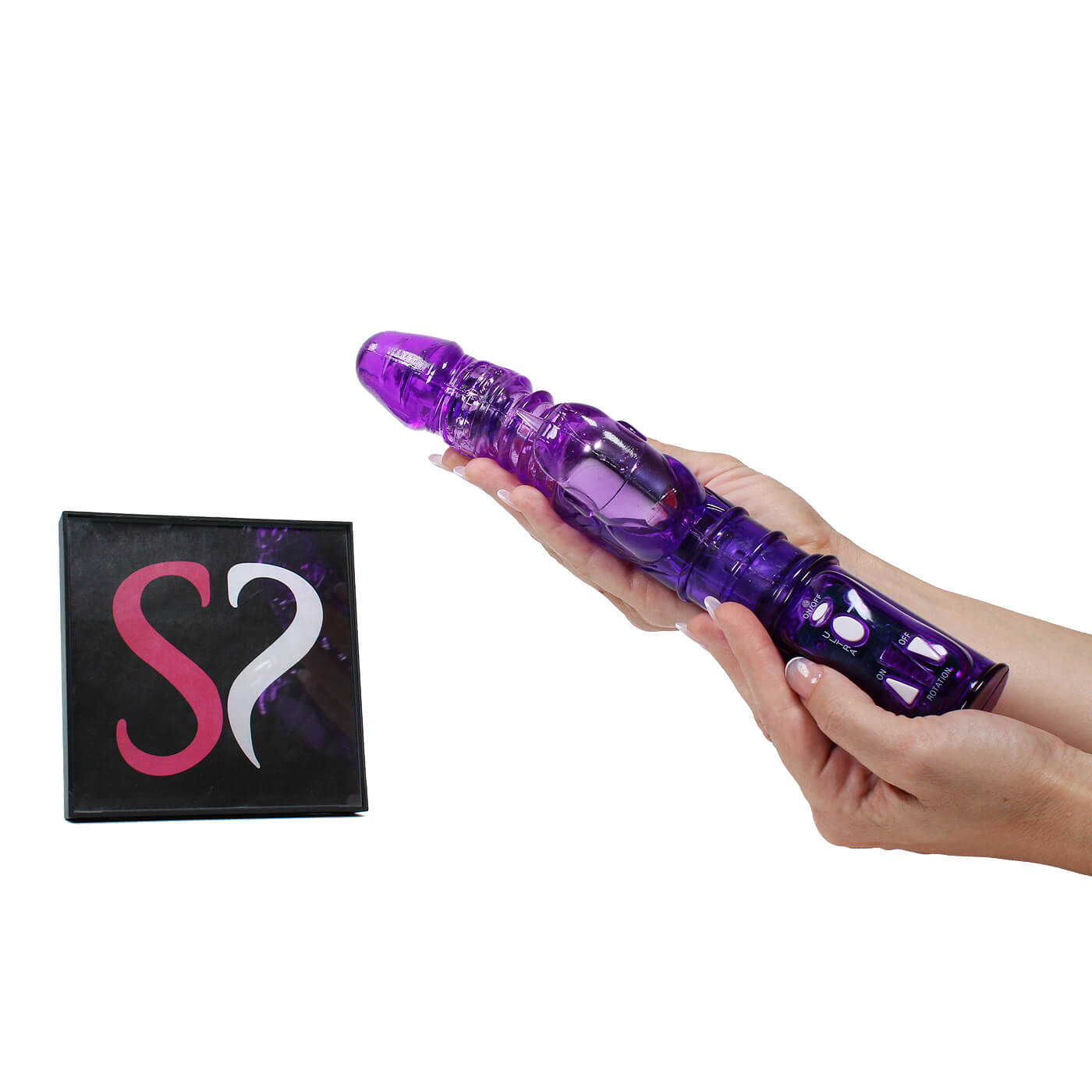 Double Delight Thrusting 12 Function Powerful Rabbit Vibrator