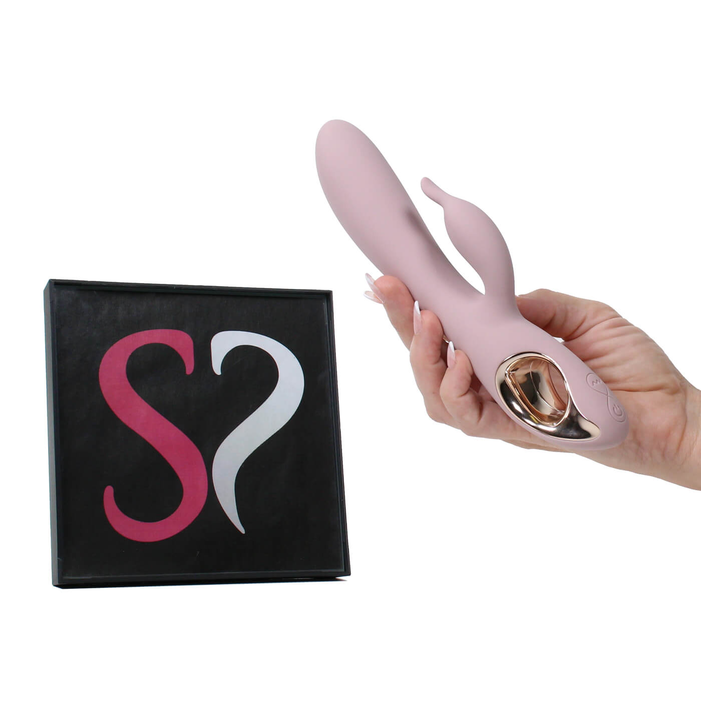 VITALS Luxury Rechargeable 10 Function Powerful G-Spot Rabbit Vibrator