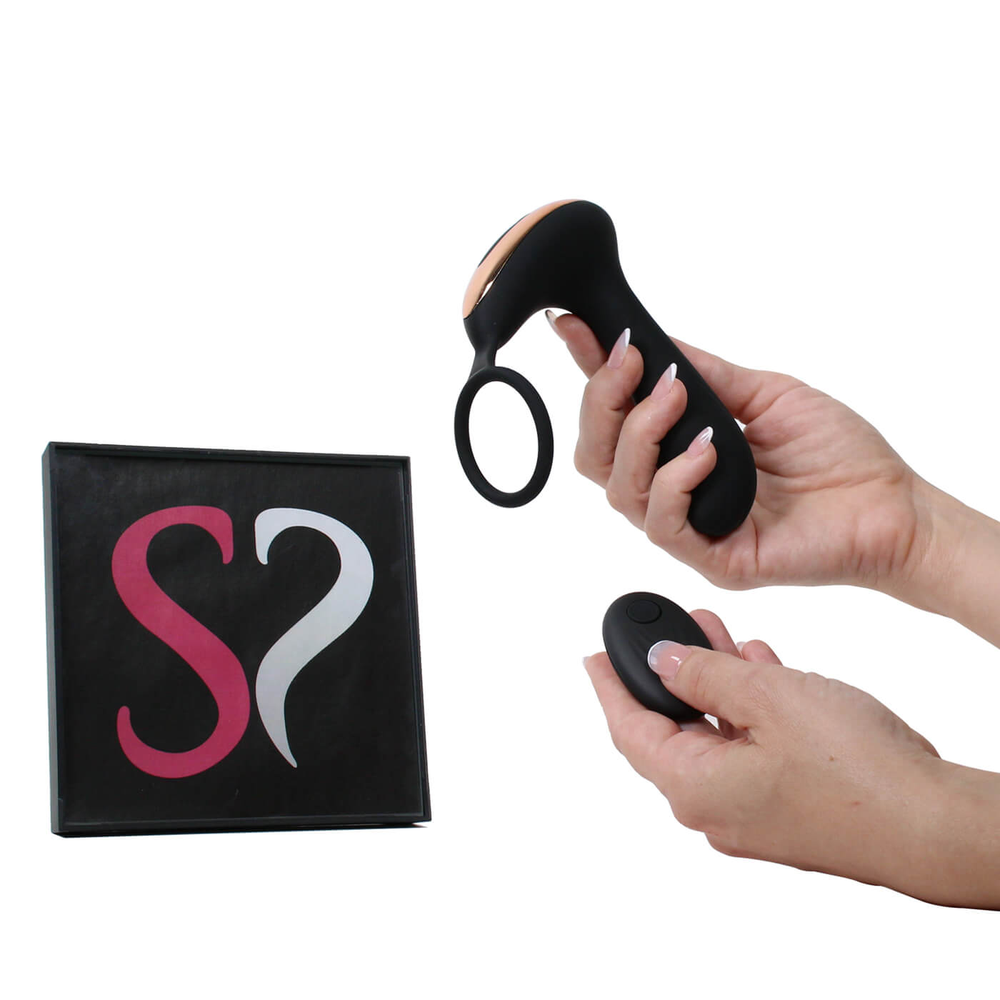 Backdoor Bliss 10 Function Vibrating Prostate Massager With Cock Ring