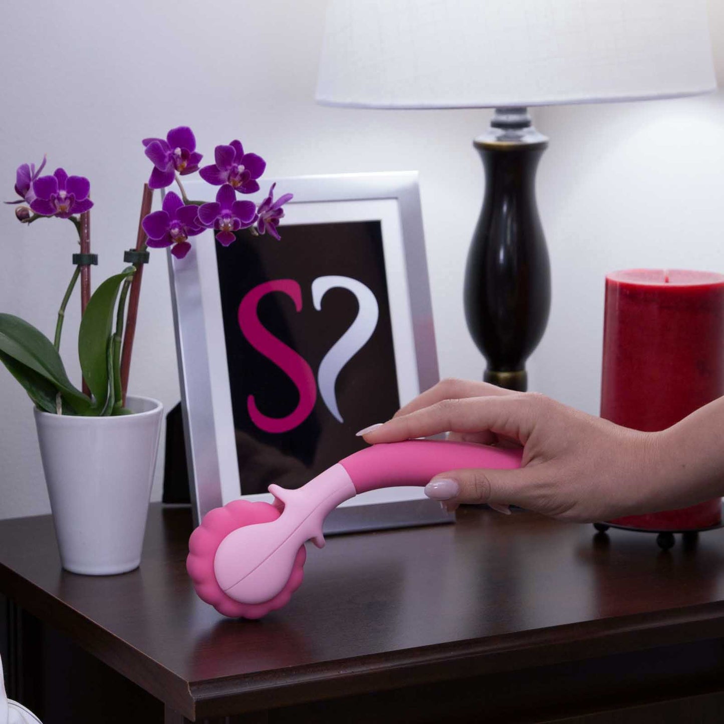 Evoke Sol-O Vibrating Massage Wheel 10 Function USB Rechargeable Waterproof Vibrator