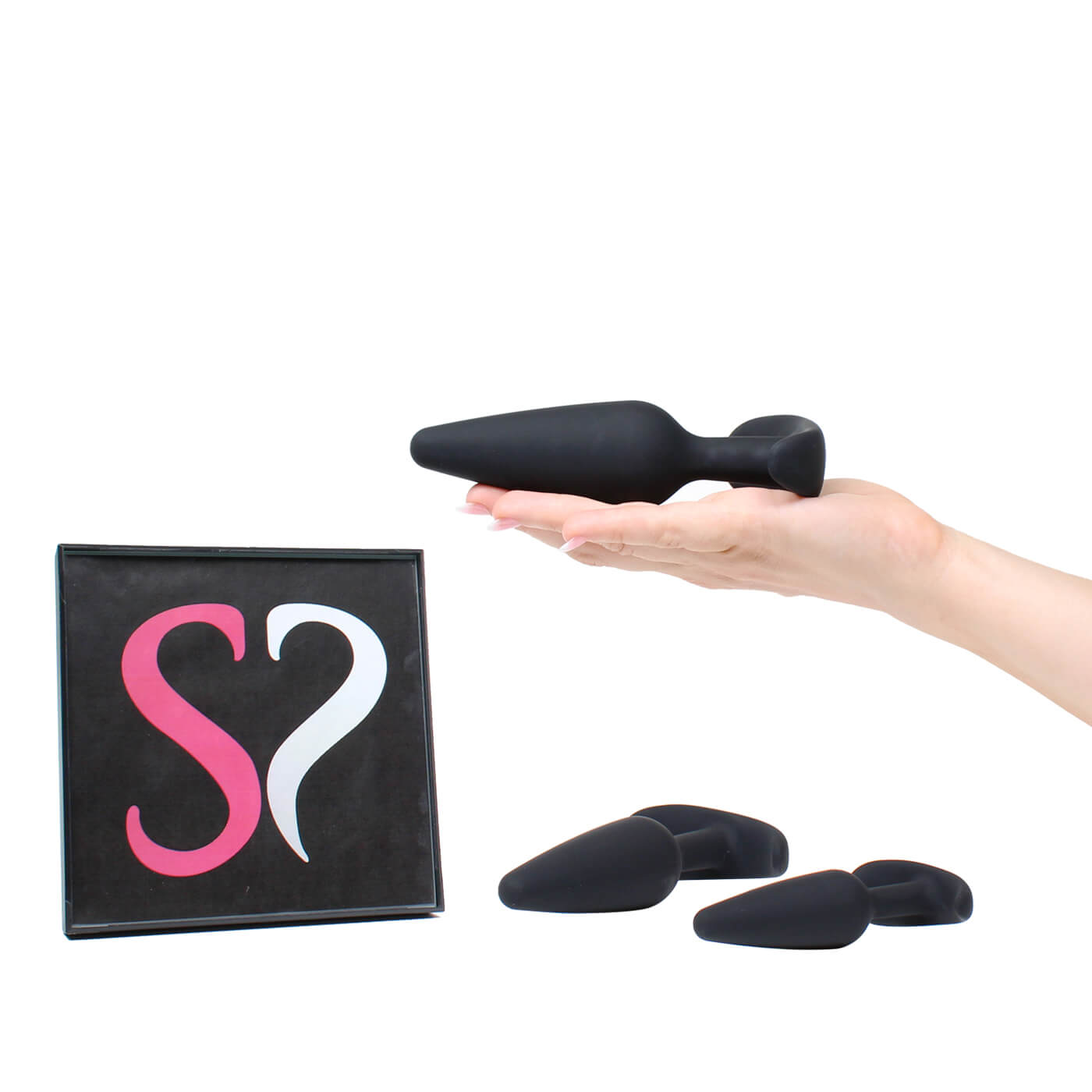 Backdoor Bliss 3 Size Tapered Silicone Butt Plug Training Set
