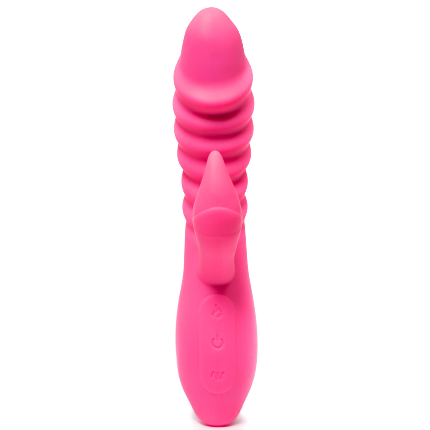 DUALITY 10 Mode Auto Warming Rechargeable Dual Motor Powerful Rabbit Vibrator