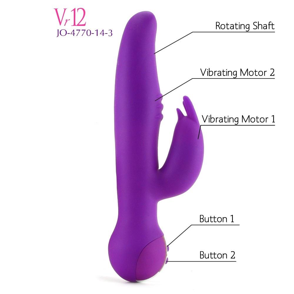 Jopen Vanity VR12 Dual Rabbit Luxury Massager by Jopen - - 4
