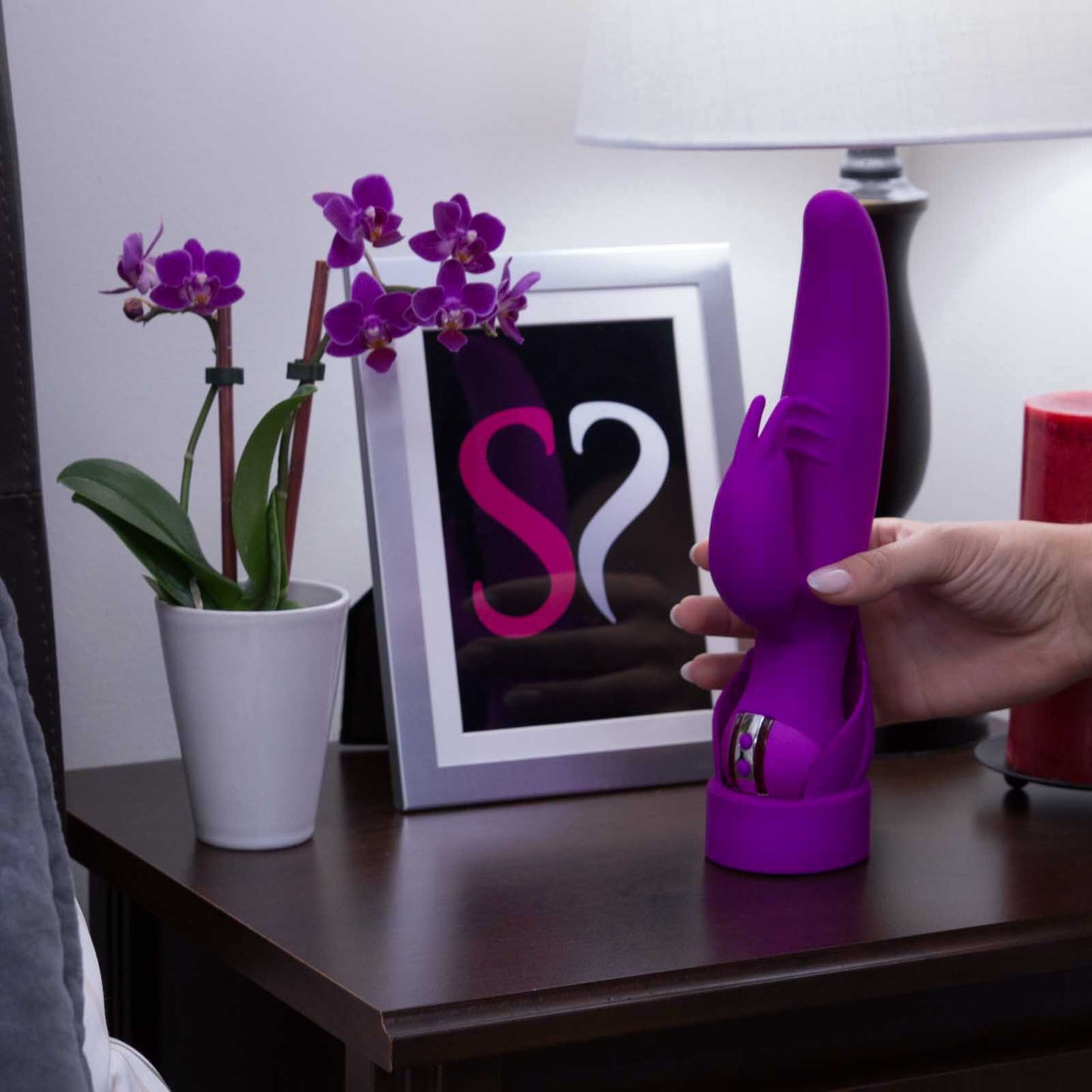 Vanity VR12 Rechargeable Waterproof Dual Rabbit