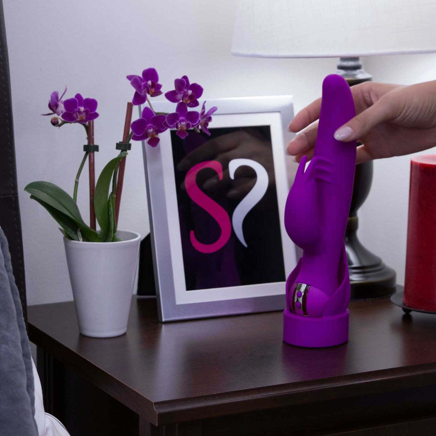 Vanity VR12 Rechargeable Waterproof Dual Rabbit