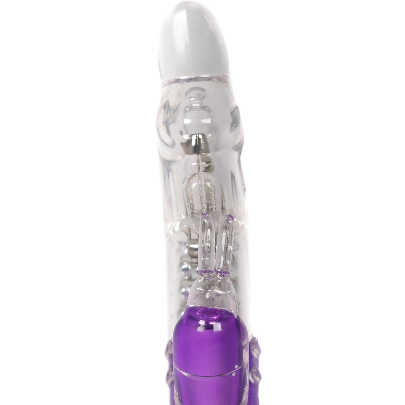 Double Delight 12 Function Rotating Beaded Rabbit Vibrator
