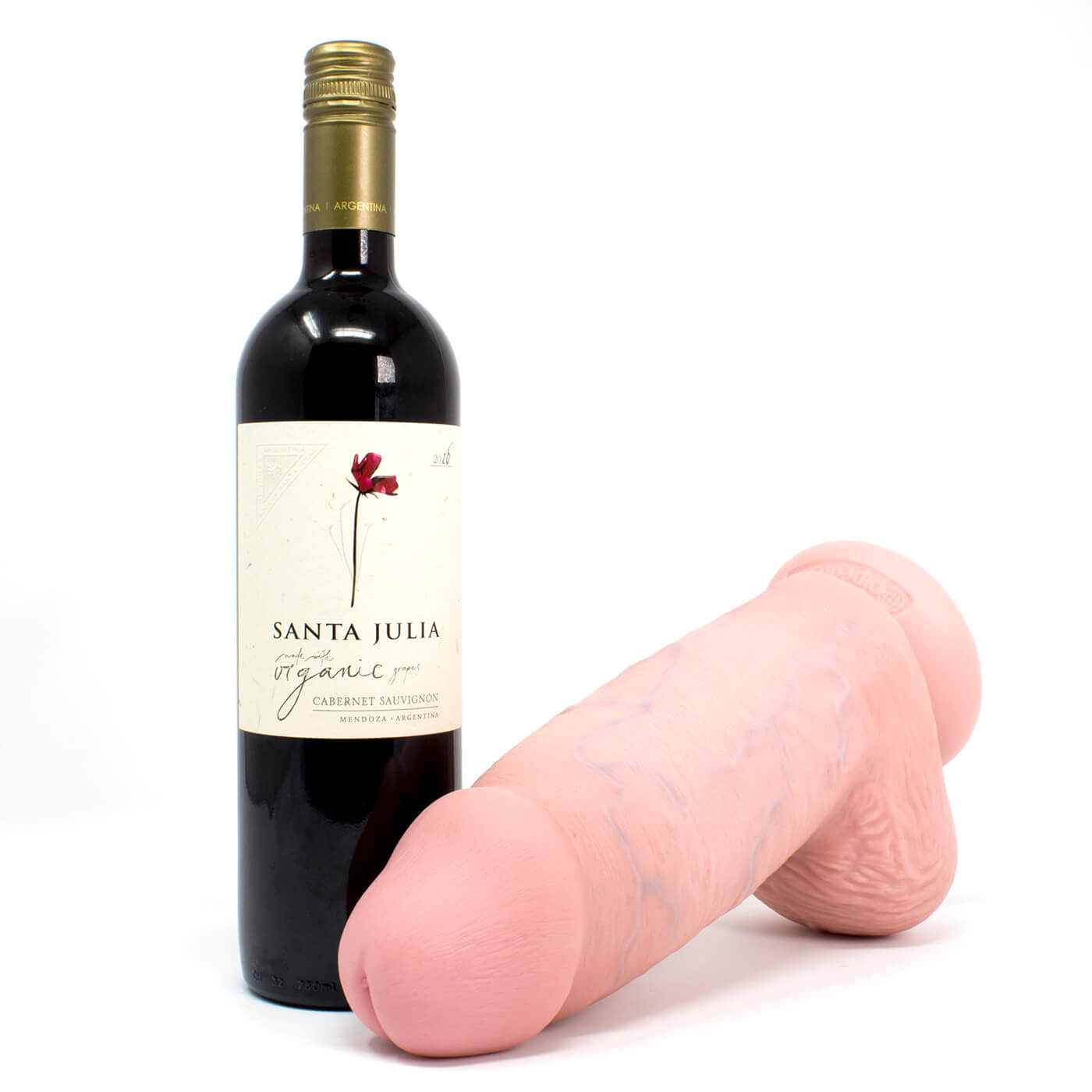 King Cock Ultra Realistic Chubby 9 Inch Suction Cup Dildo With Balls