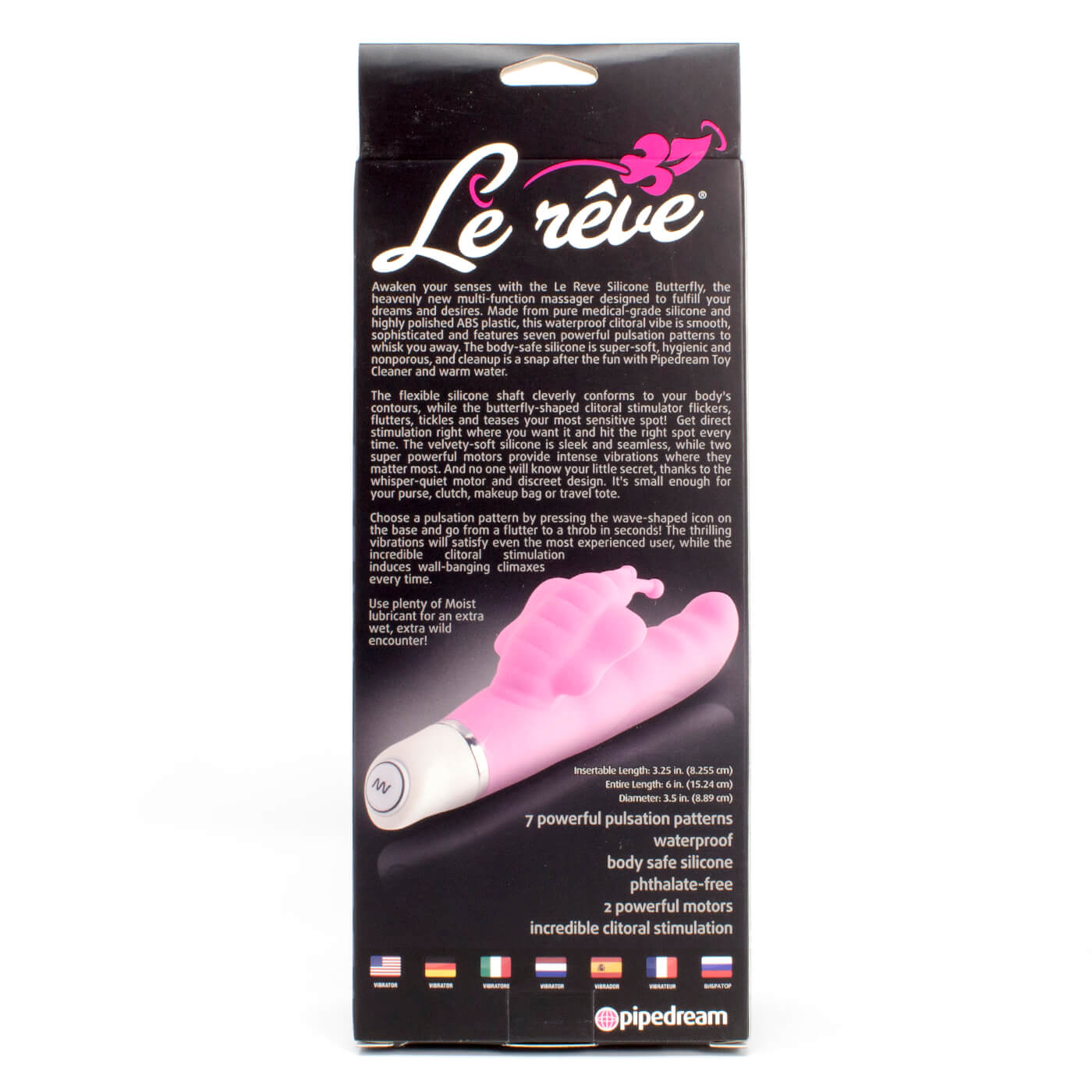 Le Reve Silicone Waterproof Butterfly Vibrator