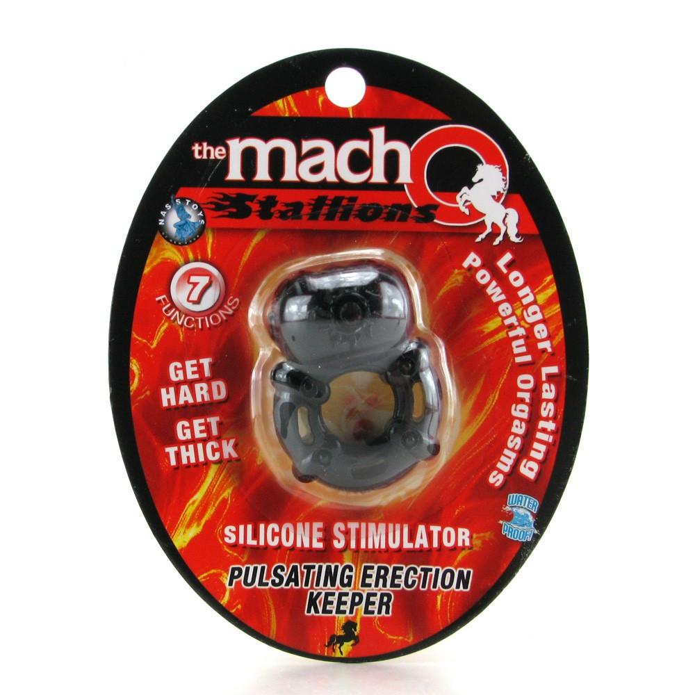 The MachO Stallion Vibrating Cock Ring by Nasstoys - - 6