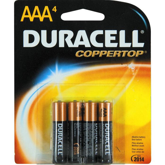Duracell AAA Batteries 4 Pack by Simpli -