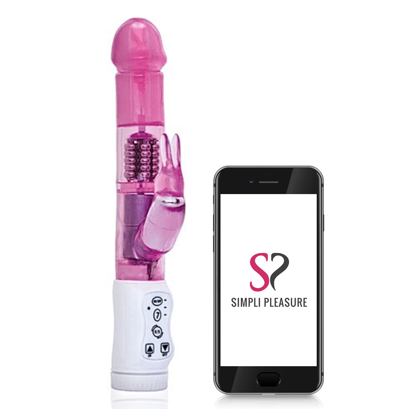 Petite Natural Tip Waterproof Rabbit Multi-Speed Vibrator
