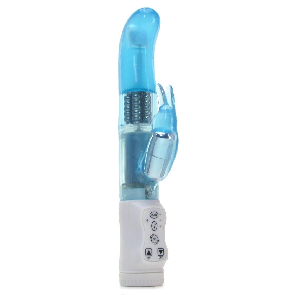 Petite G-Spot Rabbit Vibe (Pink or Blue) by Nasstoys - - 7
