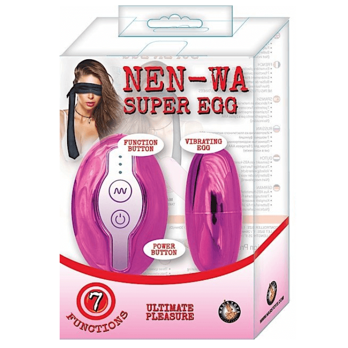 Nen-Wa 7 Function Vibrating Waterproof Super Egg